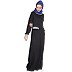 Slant cut at waist Travel Abaya